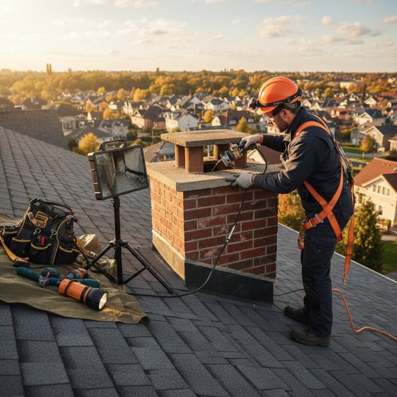 Local Chimney Inspection pros at work